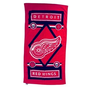 Detroit Red Wings Vintage Beach Towel